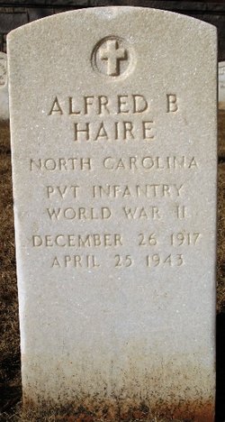 image of PVT Alfred B. Haire