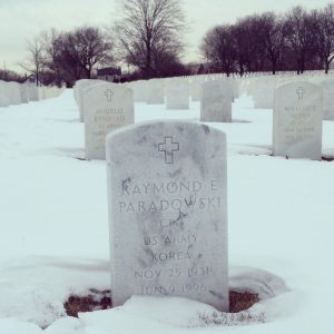 CPL Paradowski Grave
